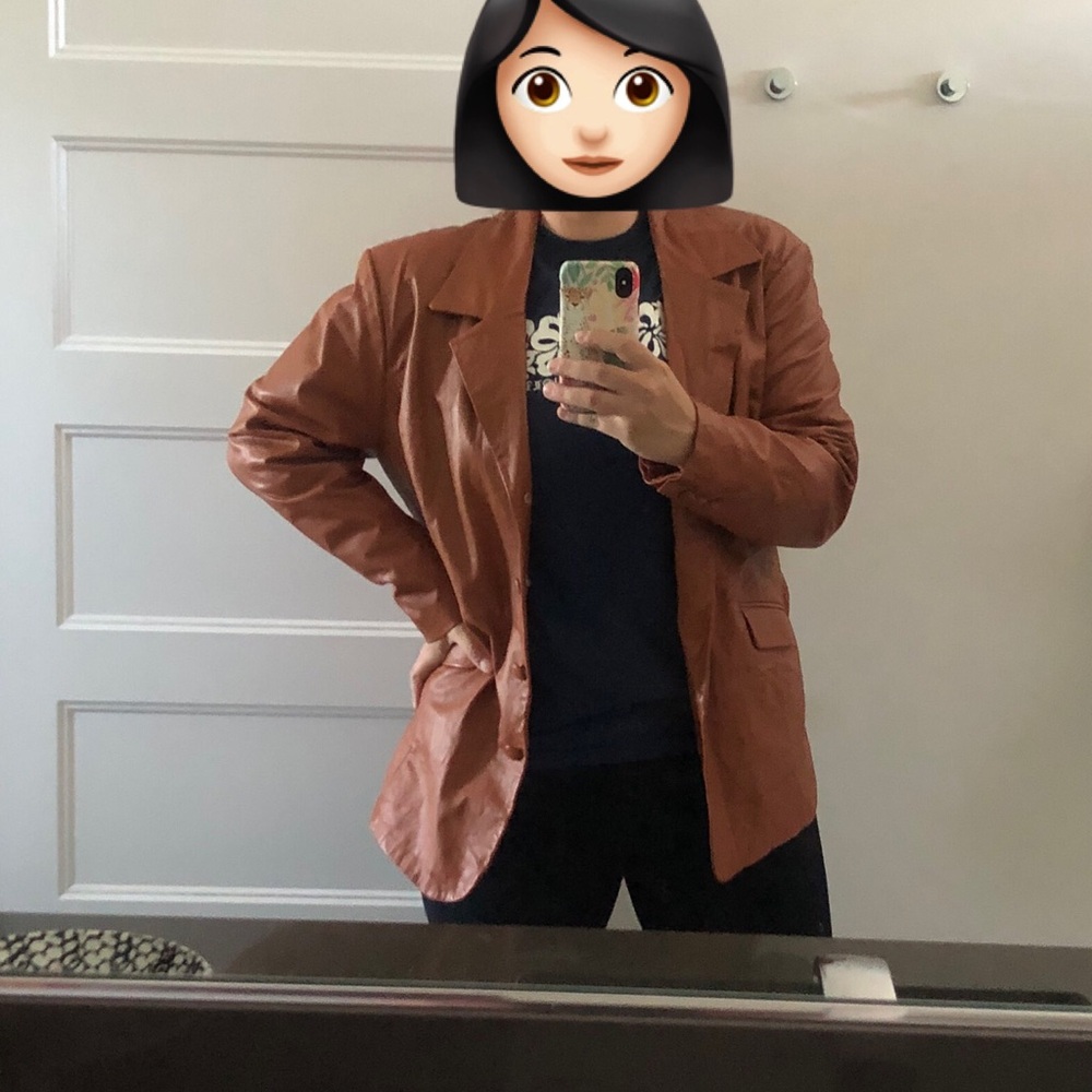 Women’s Vintage Genuine Leather Jacket